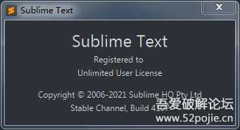 Sublime Text 4 破解笔记